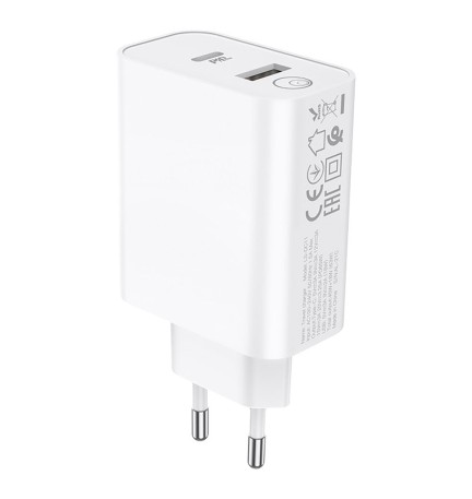 CARICABATTERIA UNIVERSALE DA MURO DOPPIA USCITA 12W