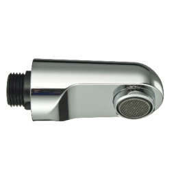 DOCCETTA MONOGETTO PER LAVABO ESTRAIBILE Cromo