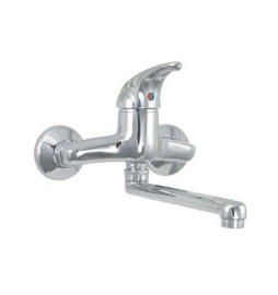 MONOCOMANDO LAVELLO A MURO SERIE MARZIA Cromo