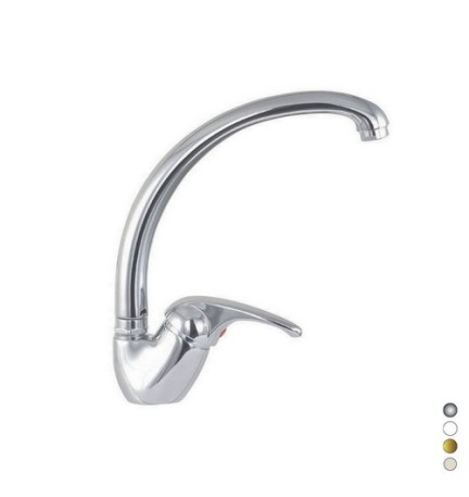 MONOCOMANDO LAVELLO MONOF.CANNA ALTA MANIGLIA LATER. SERIE MARZIA Terra di Francia