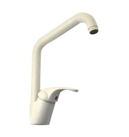 MISCELATORE LAVELLO CANNA GIREVOLE MOD. QUADRO SERIE MARZIA Granito Avena