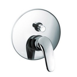 MONOCOMANDO INCASSO DOCCIA CON DEVIATORE SERIE DESIA Cromo