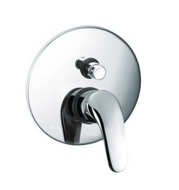 MONOCOMANDO INCASSO DOCCIA CON DEVIATORE SERIE DESIA Cromo