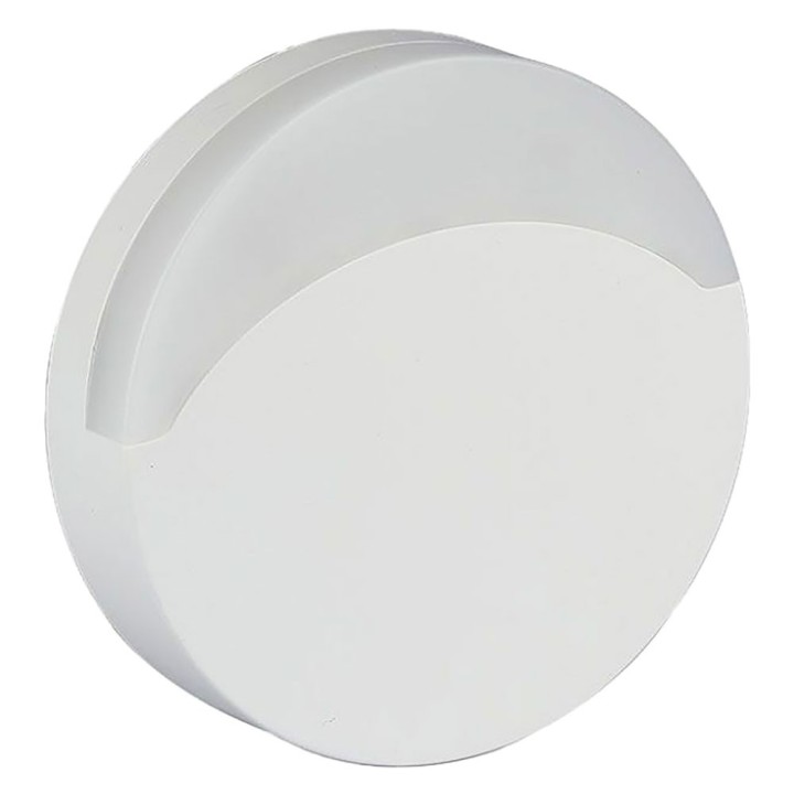 LUCE SPIA NOTTURNA TONDA A LED SMD CHIP SAMSUNG 0,45 watt - 3000 K