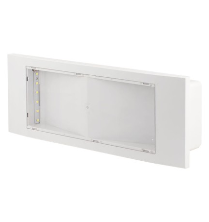 LAMPADA EMERGENZA DA PARETE 'SE' '295 SE' 5W / led - cm.29,3 x 10,2 x 5,5 - 180 lumen