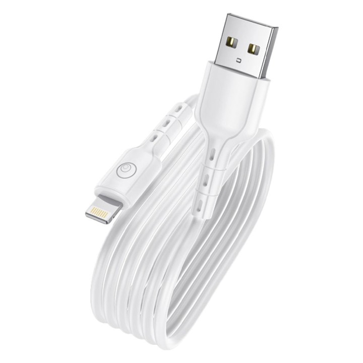 CAVETTO PER SMARTPHONE lightning APPLE - 1,0 metri (2,4A)
