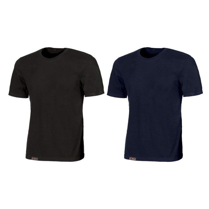 MAGLIA A GIROCOLLO 'LINEAR' taglia L - deep blue