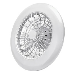 VENTILATORE A SOFFITTO / PLAFONIERA Ø cm. 48,5 x h.13,7 - 3000 / 6500 K