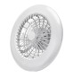 VENTILATORE A SOFFITTO / PLAFONIERA Ø cm. 48,5 x h.13,7 - 3000 / 6500 K