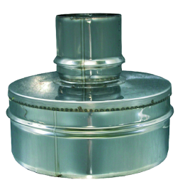 RACCORDO MONO/DOPPIA PARETE M.P. ø 8 M - D.P. ø 10 F