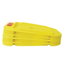 BASETTA INCLINATA INCAVO QUADRO CON CATARIFRANGENT cm 24,7 x 18,7 x h.1,9...