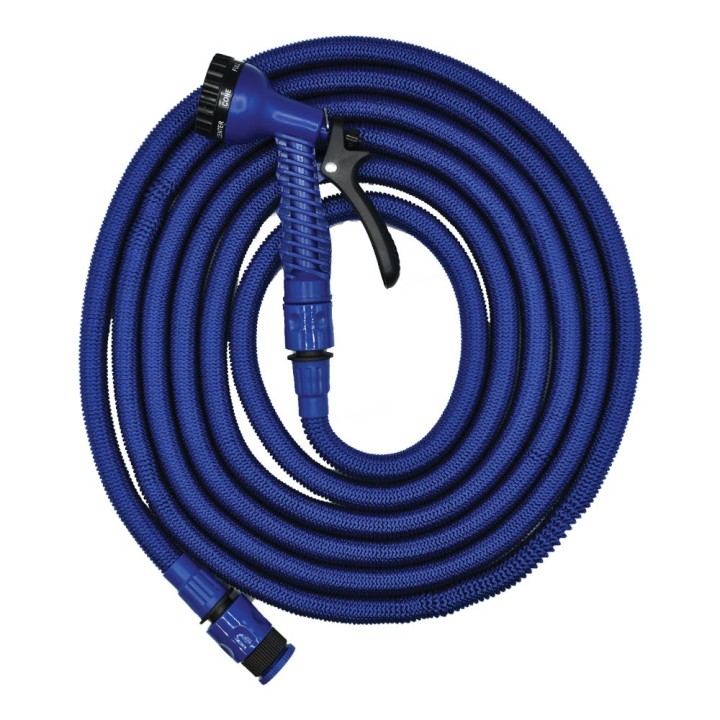 TUBO ESTENSIBILE PER GIARDINO IN KIT mt. 7,50 fino a 22,5 max