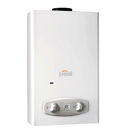 SCALDACQUA A GAS 'ZEFIRO ECO' CAMERA APERTA KW 21,1 port.ACS 11 lt/min - metano