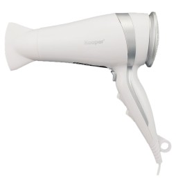ASCIUGACAPELLI PROFESSIONALE 'HAIR CARE' 2000W - colore bianco/silver