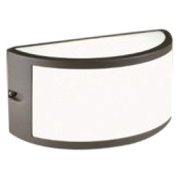 APPLIQUE 'BIA' 60 W - cm 22 x 12,1 x 10,8 caffe'