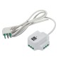 MULTIPRESA MINI 'FIDO 3 USCITE' art. 41008 - colore bianco