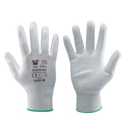 GUANTI '13 ECO-PU' Tg. 10 bianco