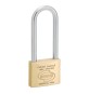 LUCCHETTO RETTANGOLARE ARCO LUNGO mm 40