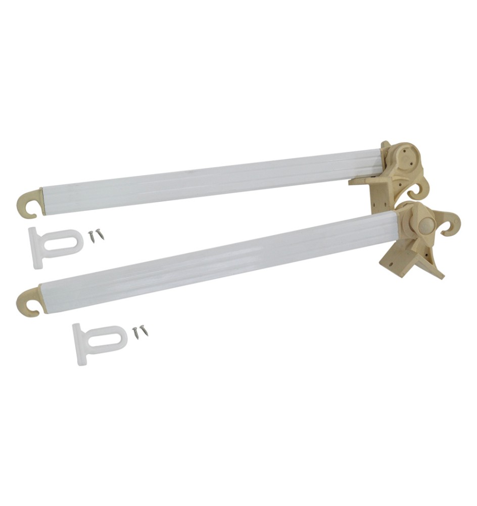 COPPIA BRACCETTI PER TENDA DA SOLE A CADUTA CASSON lunghezza cm. 40