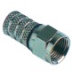 CONNETTORE 'F' PER CAVI SAT Ø 6,8 mm