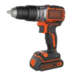 TRAPANO AVVITATORE A BATTERIA CON PERCUSSIONE 'BL188KB-QW' 18V - x2 1,5 ah Litio