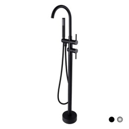MISCELATORE MONOCOMANDO PER VASCA MODELLO DANTE cm 16x115 - Nero