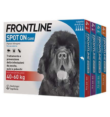 ANTIPARASSITARIO 'FRONTLINE SPOT-ON' gatti - 4 pipette ml 0,5