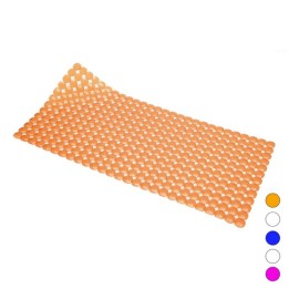 TAPPETO ANTISCIVOLO PER VASCA MOD. RONDO' CM 72X36 Arancio