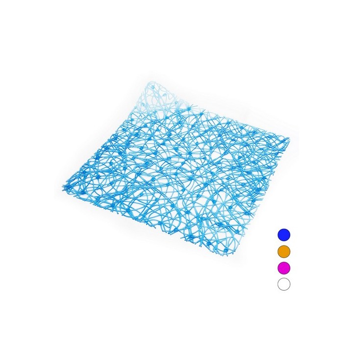 TAPPETO ANTISCIVOLO PER DOCCIA MOD. LUX CM 52x52 Cristallo
