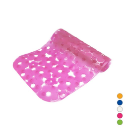 TAPPETO ANTISCIVOLO PER VASCA MOD. MARGHERITA CM 72 X 36 Cristallo