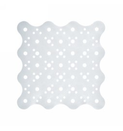 TAPPETO DOCCIA QUADRO CM 51 X 51 Bianco