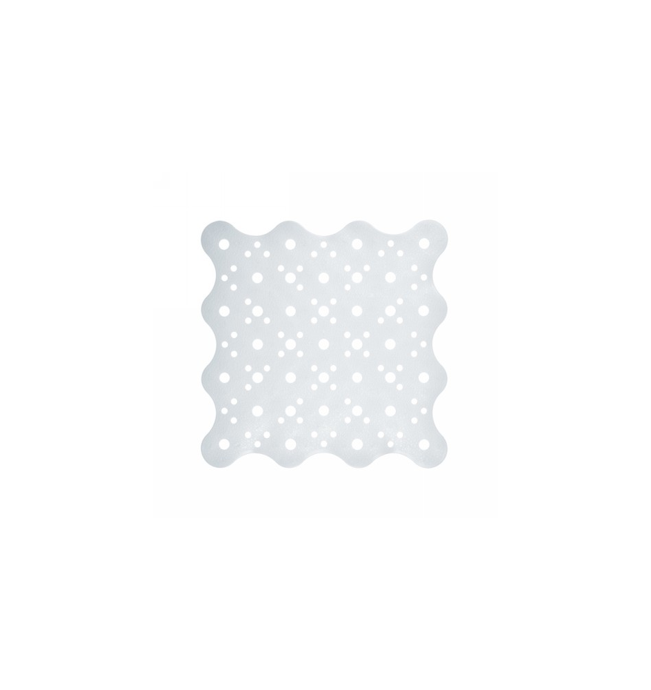 TAPPETO DOCCIA QUADRO CM 51 X 51 Bianco