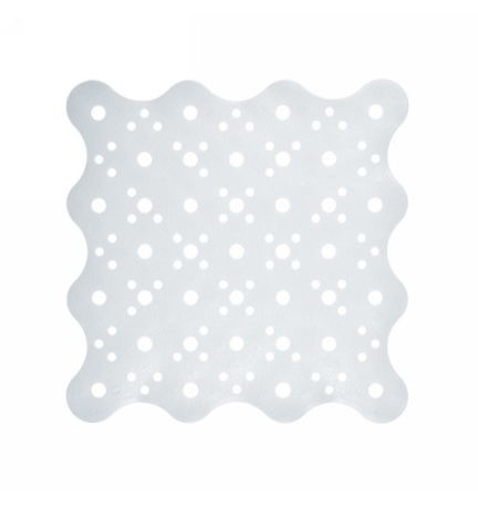 TAPPETO DOCCIA QUADRO CM 51 X 51 Bianco