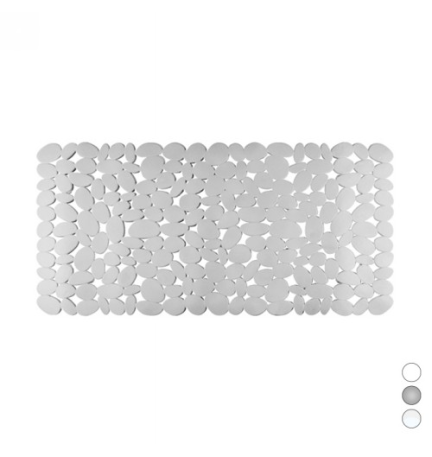 TAPPETO VASCA MOD. SASSOLINI CM 36 X 72 Grigio