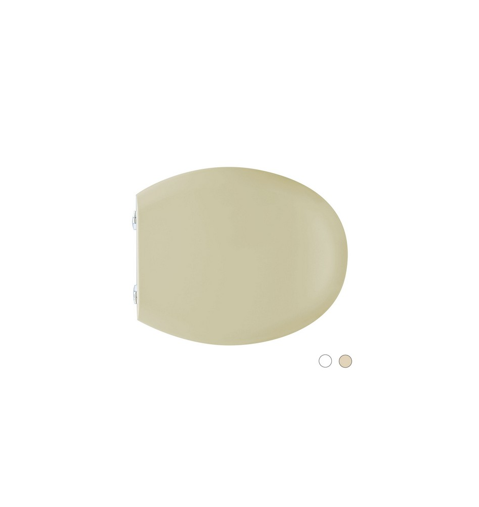 SEDILE WC UNIVERSALE IN LEGNO CANYON C&M                               Bianco