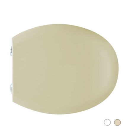 SEDILE WC UNIVERSALE IN LEGNO CANYON C&M                               Bianco