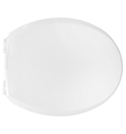 SEDILE WC UNIVERSALE CANYON IN LEGNO CON CERNIERE IN PVC               Bianco