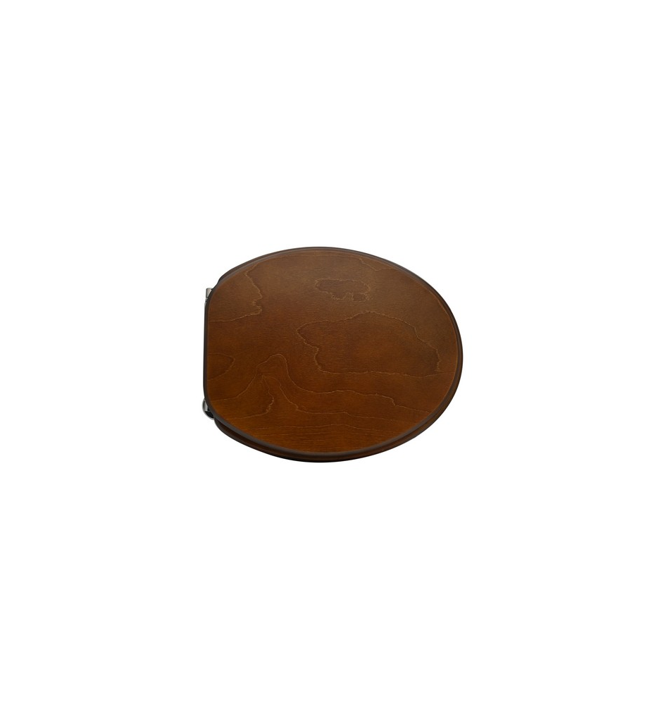 SEDILE WC UNIVERSALE IN LEGNO NEW                                      Noce scuro - Cerniere A passan