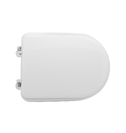 SEDILE WC PER AZZURRA VASO ELIOS PLUS BIANCO FORMA 7                   Bianco - Cerniere C espansione