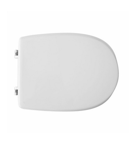 SEDILE WC PER ASTRA VASO MIA BIANCO FORMA 6                            Bianco - Cerniere A passanti