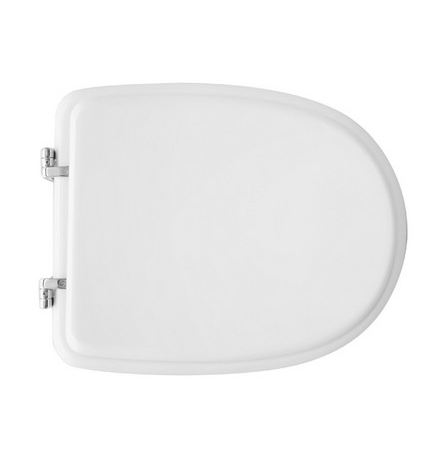 SEDILE WC PER CESAME VASO ARETUSA BIANCO CERNIERA REGOLABILE FORMA 6   Bianco - Cerniere A passanti