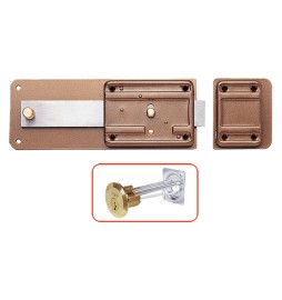 SERRATURA FERROGLIETTO DA APPLICARE ART. 320 5 1/2 mandate - E 50