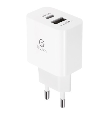 CARICABATTERIA DA MURO DOPPIA USCITA CARICA RAPIDA ingresso 110-240V