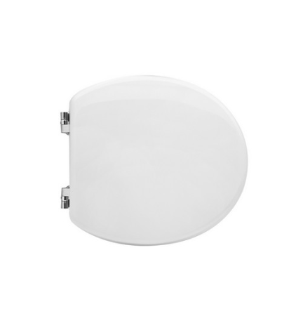 SEDILE WC PER DOLOMITE VASO ASILO FORMA 2                              Bianco - Cerniere A passanti