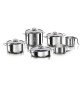 SET BATTERIA PENTOLE 'DIVINA RE' DA 11 PEZZI 11 prodotti misti