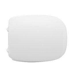 SEDILE WC PER FALERI VASO DUETTO QUADRO FORMA 3                        Bianco