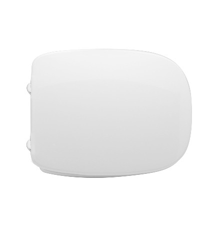 SEDILE WC PER FALERI VASO DUETTO QUADRO FORMA 3                        Bianco