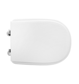 SEDILE WC PER FACIS VASO GINEVRA FORMA 6                               Bianco - Cerniere A passanti