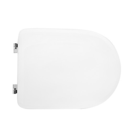 SEDILE WC PER FALERI VASO TIFFANI FORMA 7                              Bianco - Cerniere A passanti