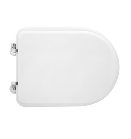 SEDILE WC PER SCIC VASO DONNA FORMA 7                                  Bianco - Cerniere A Passanti